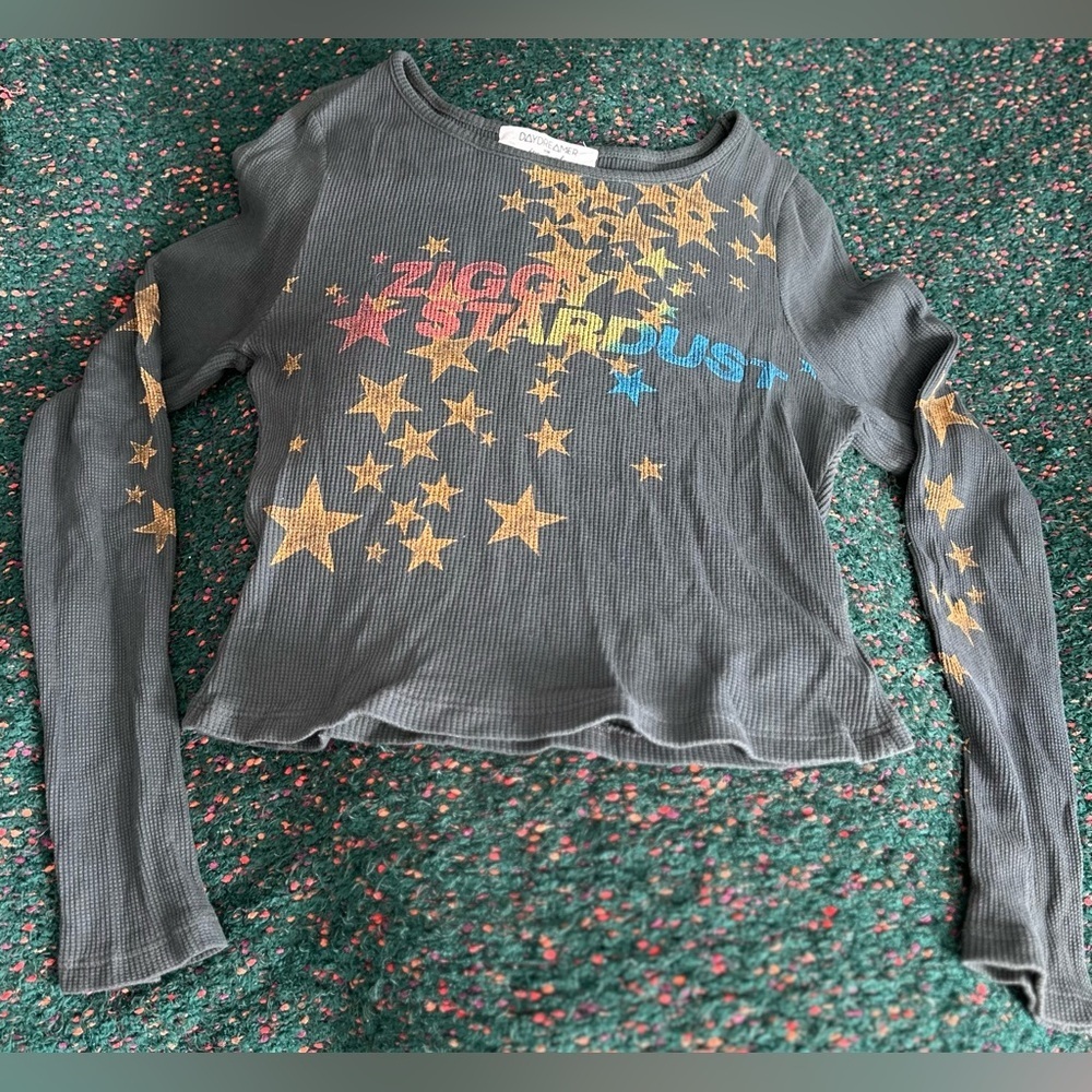RARE Daydreamer NWOT Ziggy Stardust Long Sleeve Thermal— L - Picture 16 of 16